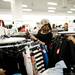 Canton resident Angel Coleman and Josh Mathews, 12, shop at Nordstrom Rack on Tuesday, April 16. AnnArbor.com I Daniel Brenner